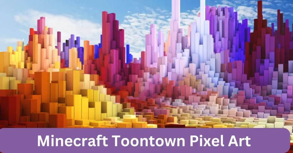 Minecraft Toontown Pixel Art